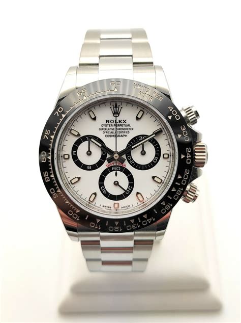 rolex daytona 116500ln ceramic|rolex daytona 116500 panda white.